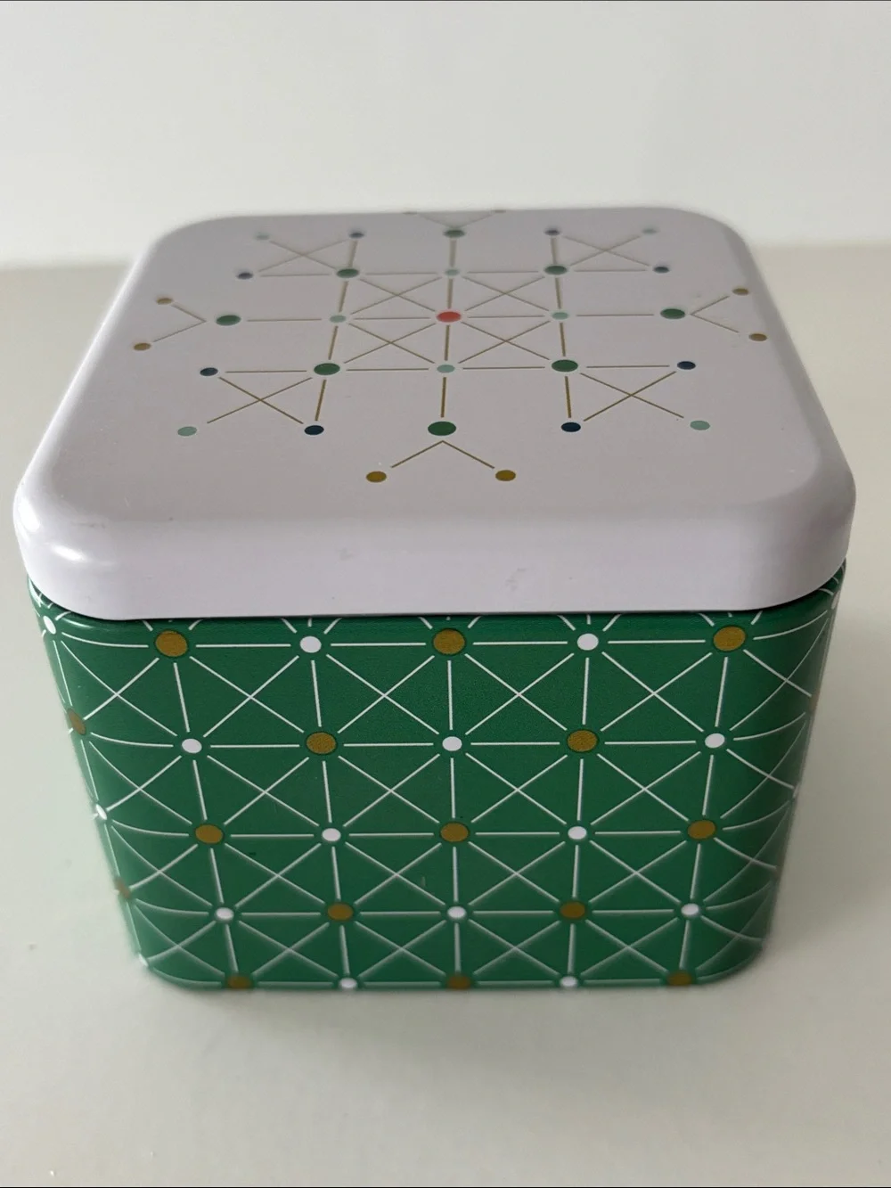 Fossil 30th Anniversary Abstract Constellation Design Watch Tin Box